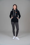 703 WANAKOME HERA ZIP FRONT HOODY - tops - WANAKOME