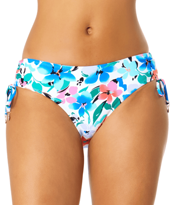 ANNE COLE FIORE PRINTED ALEX SIDE TYE BIKINI BOTTOM - bottoms - ANNE COLE