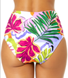 ANNE COLE MOD TROPICAL CONVERTIBLE SHIRRED BOTTOM - bottoms - ANNE COLE