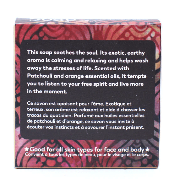 AUM PATCHOULI SOAP - 120 GR - ACCESSORIES - GROUND SOAP