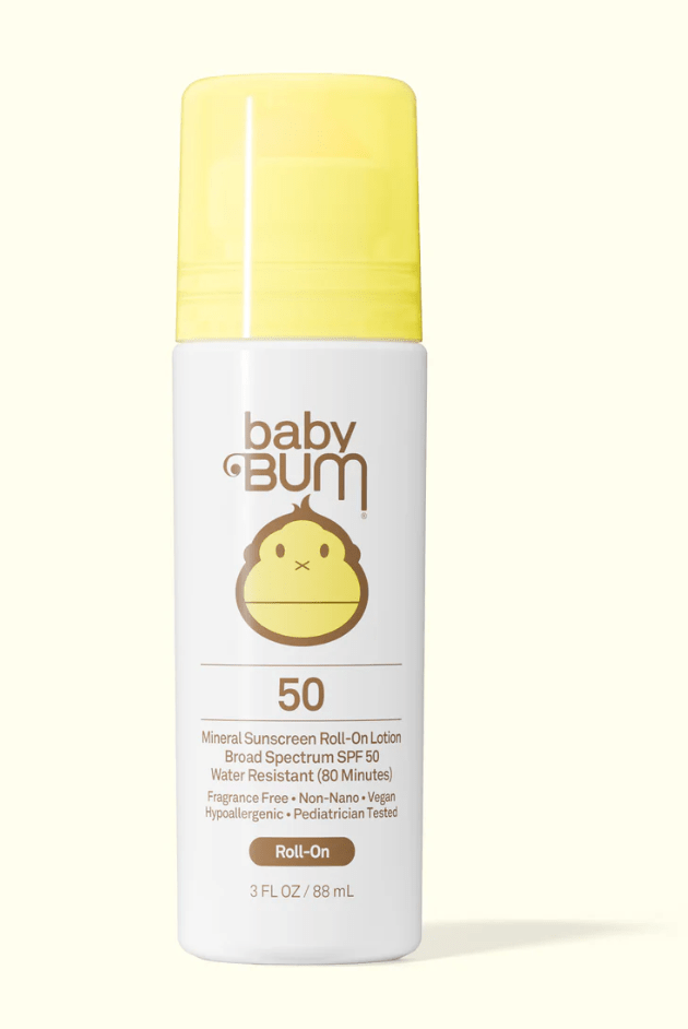 BABY BUM SPF 50 MINERAL ROLL ON SUNSCREEN LOTION - suncare - SUN BUM