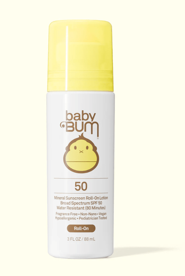 BABY BUM SPF 50 MINERAL ROLL ON SUNSCREEN LOTION - suncare - SUN BUM