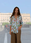 BEYOND CAPRI COTTON GAUZE BUTTERFLY TOP - tops - BEYOND CAPRI