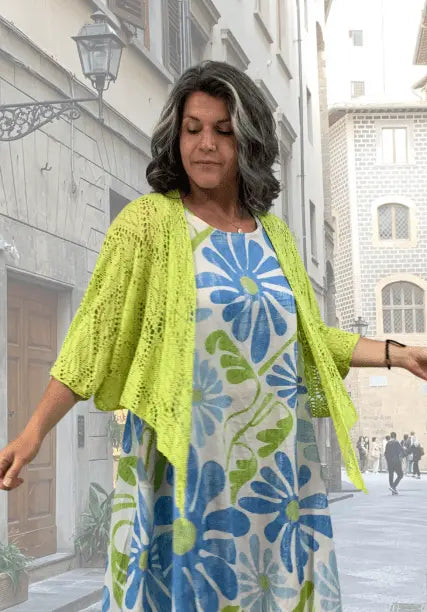 BEYOND CAPRI MESH BOLERO JACKET - jackets/sweaters - BEYOND CAPRI