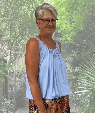 BEYOND CAPRI VISCOSE BUBBLE MIRACLE TANK TOP - tops - BEYOND CAPRI