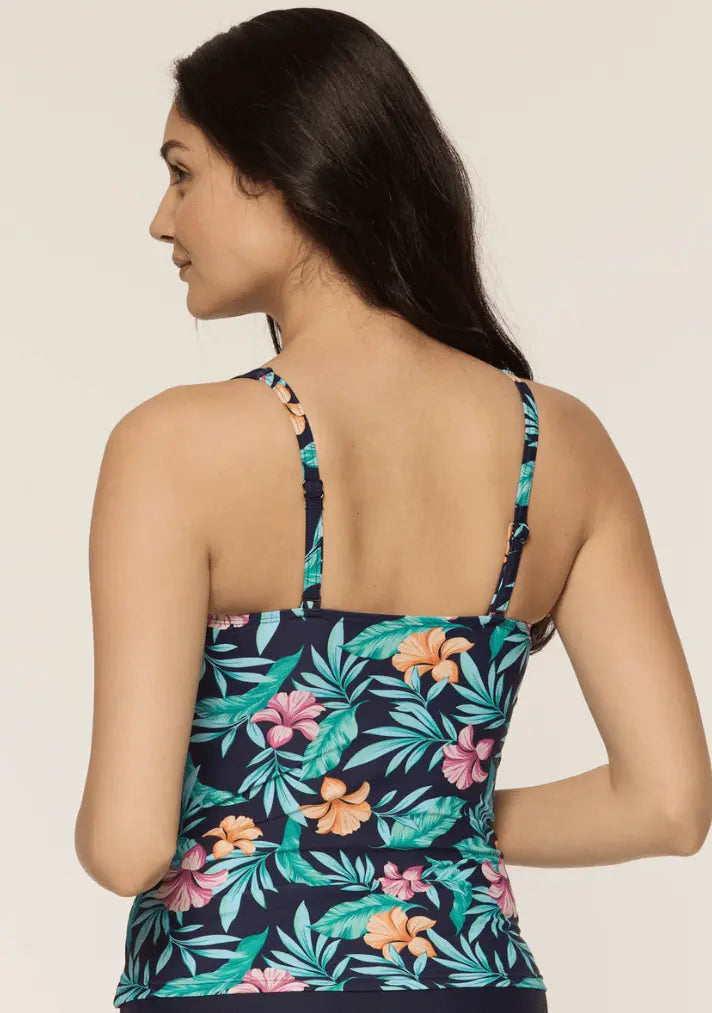 Tankini Sand Color BLACK SAND BRISE DEL ILES TANKINI TOP - The Hula Hut
