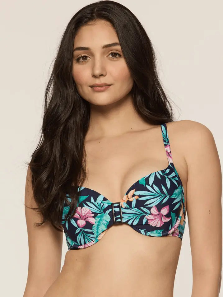 BLACK SAND BRISE DES ILES D CUP BRA - bikini tops - BLACK SAND