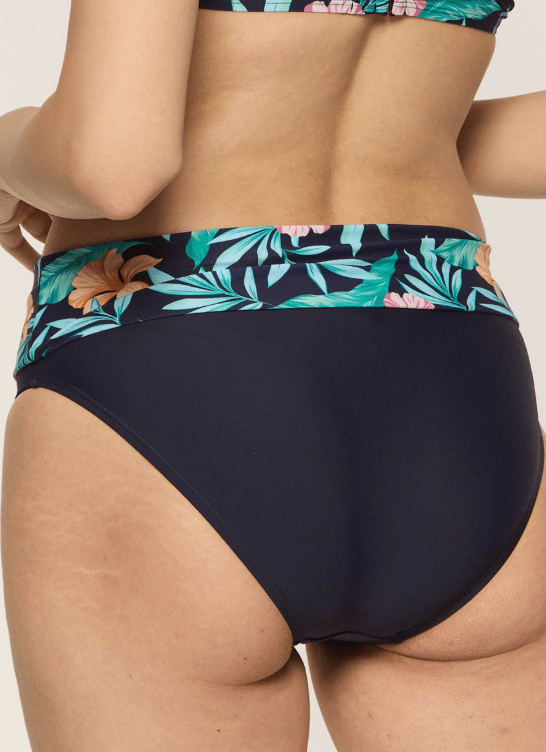 BLACK SAND BRISE DES ILES MID WAIST FOLDOVER - bottoms - BLACK SAND