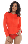 BODY GLOVE SMOOTHIES BARBARA HOODIE RASHGUARD - rashguards - BODY GLOVE