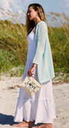 YOU CANT BUY LOVE CANVAS BAG DEBBIE KATZ