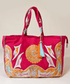 DEBBIE KATZ COLORFUL METALLIC EMBROIDERED BAG - bags - DEBBIE KATZ