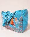 DEBBIE KATZ COLORFUL METALLIC EMBROIDERED BAG - bags - DEBBIE KATZ
