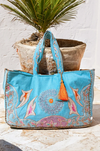DEBBIE KATZ COLORFUL METALLIC EMBROIDERED BAG - bags - DEBBIE KATZ