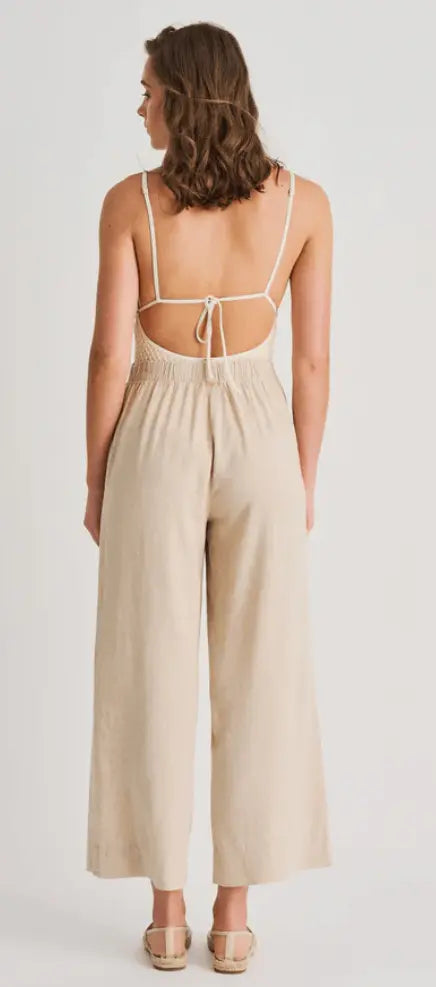EVERYDAY SUNDAY LINEN BLEND COVER UP PANT - bottoms - EVERYDAY SUNDAY