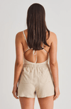 EVERYDAY SUNDAY LINEN BLEND COVER UP SHORT - bottoms - EVERYDAY SUNDAY