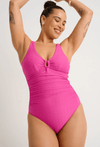 EVERYDAY SUNDAY PEONY PINK TEXTURE ONE PIECE - one piece - EVERYDAY SUNDAY