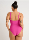EVERYDAY SUNDAY PEONY PINK TEXTURE ONE PIECE - one piece - EVERYDAY SUNDAY