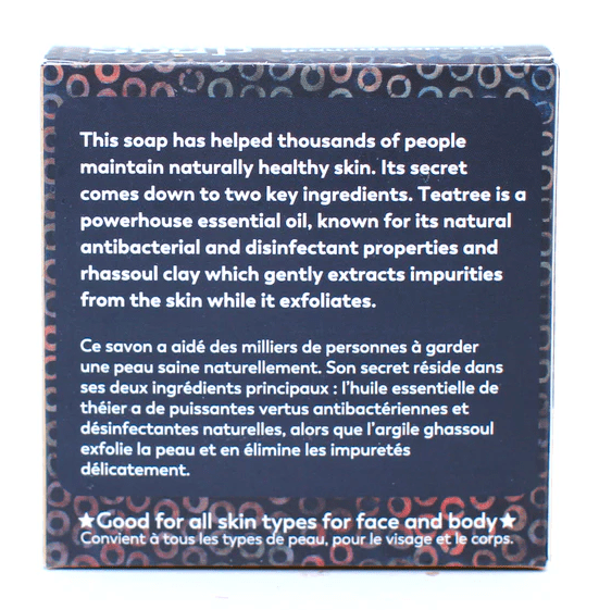 FACE MATE TEA TREE AND CLAY - 120GR - ACCESSORIES - GROUND SOAP