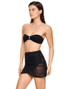 FLIRTT SHEER MINI COVER SKIRT - coverups - FLIRTT