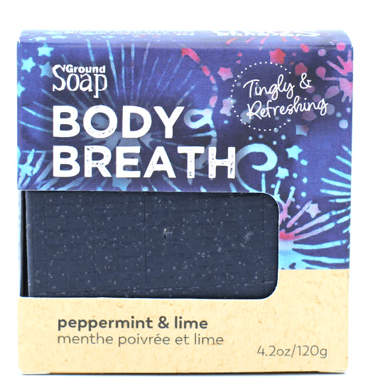GROUND SOAP BODY BREATH PEPPERMINT AND LIME SOAP - ACCESSORIES - GROUND SOAP
