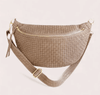 ITALIAN LEATHER CROSS BODY BAG WITH PRINTED PATTERN - bags - DEBBIE KATZ