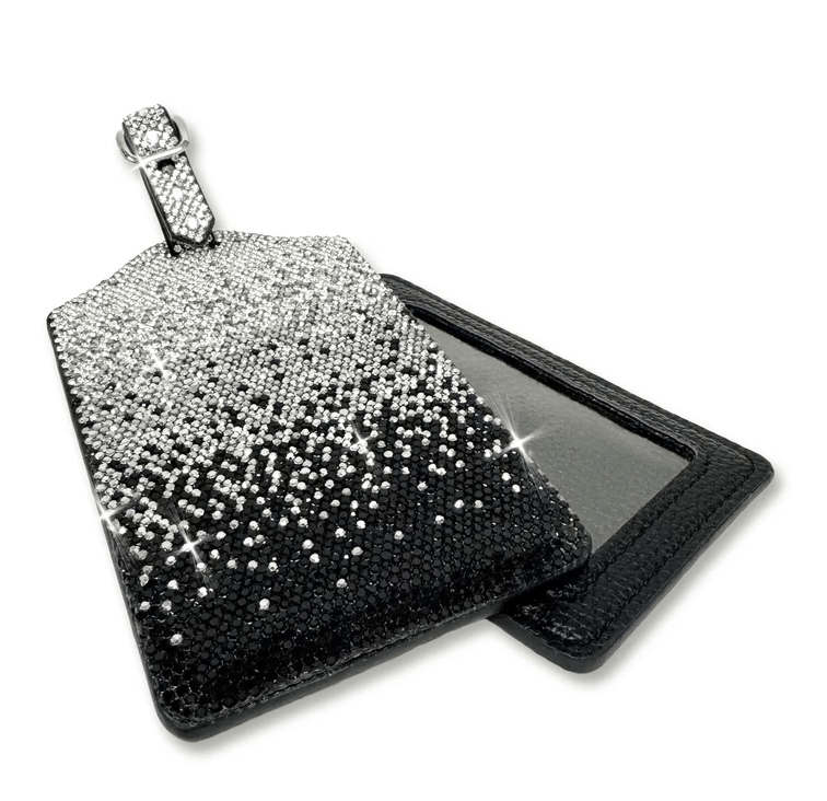 J KENT FLOWER POWER OMBRE LUGGAGE TAG - ACCESSORIES - JACQUELINE KENT