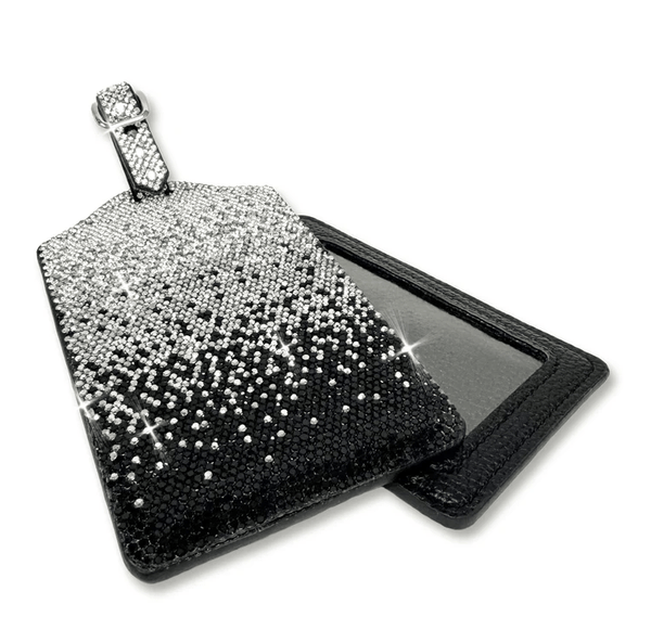 J KENT FLOWER POWER OMBRE LUGGAGE TAG - ACCESSORIES - JACQUELINE KENT