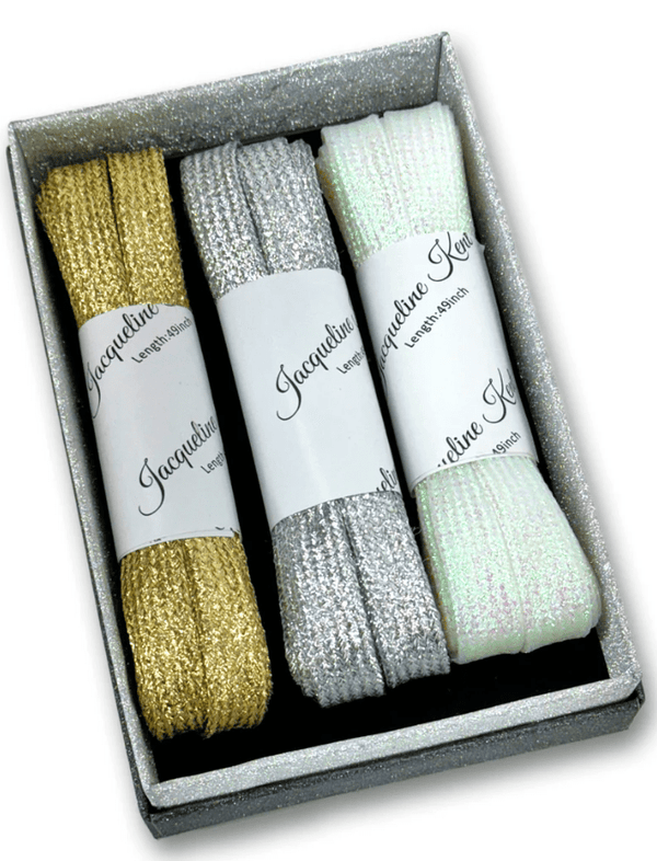 JACQUELINE KENT SHOE BLING METALLIC LACES - ACCESSORIES - JACQUELINE KENT