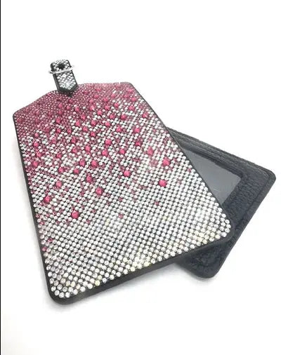 JACQUELINE KENT SUPERSTAR LUGGAGE TAG - FUSCHIA - ACCESSORIES - JACQUELINE KENT