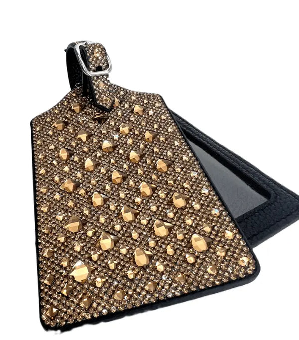 JACQUELINE KENT WINGS OF GRACE LUGGAGE TAG - GOLD - ACCESSORIES - JACQUELINE KENT