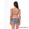 JANTZEN SEASIDE CRUSH VERA SURPLICE BRA TOP - bikini tops - JANTZEN SWIMWEAR