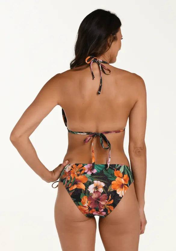 LA BLANCA TROPCIAL HIDEAWAY HALTER BIKINI TOP - bikini tops - LA BLANCA