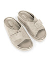 MATT & NAT IDAH WOMENS VEGAN LEATHER ADJUSTABLE SLIDE WITH SMALL WEDGE - sandals - MATT & NAT