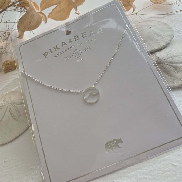 PIKA & BEAR BAJA WAVE PENDANT NECKLACE - jewellery - PIKA & BEAR
