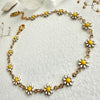 PIKA & BEAR DAISY JANE ENAMEL/GOLD ANKLET - jewellery - PIKA & BEAR