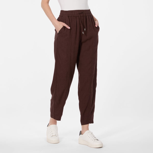 RAGWEAR SARRA LINEN BLEND PANTS - bottoms - RAGWEAR