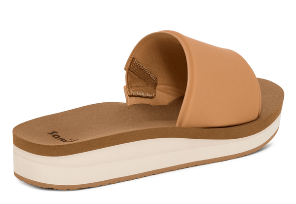 SANUK HIGhLAND LOW WEDGE SLIDE - sandals - SANUK
