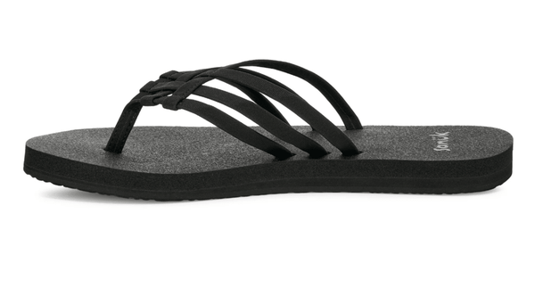 SANUK WOMENS YOGA SANDY FLIP FLOP - flip flops - SANUK