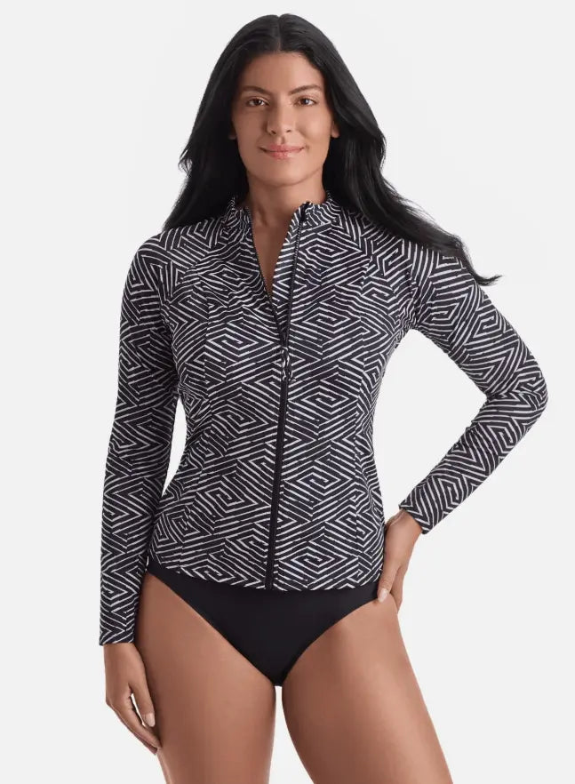 SHAPESOLVER SPORT SLEEVE SPF 50 SUN/SWIM JACKETS - coverups - SHAPESOLVER