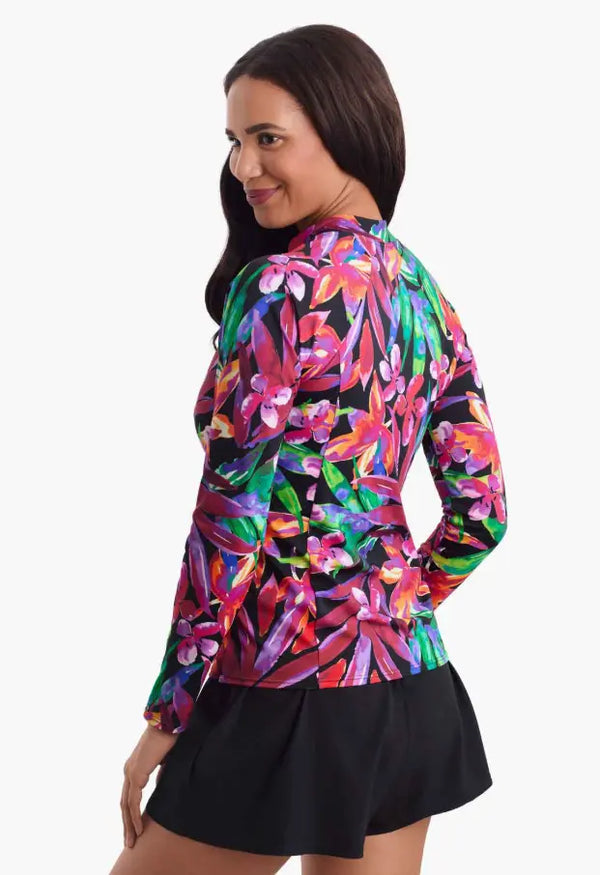 SHAPESOLVER SPORT SLEEVE SPF 50 SUN/SWIM JACKETS - coverups - SHAPESOLVER