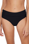 SUNSETS CAPRI HI WAIST ROLL OVER BOTTOM - bottoms - SUNSETS