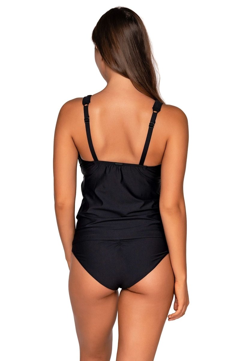 SUNSETS ELSIE UW TANKINI TOP IN SOLIDS - tankini tops - SUNSETS