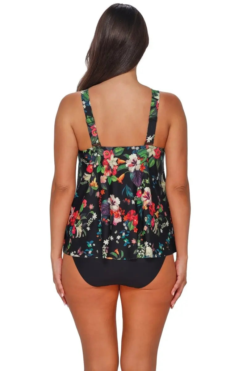 SUNSETS ESCAPE PRINTED SADIE TANKINI - tankini tops - SUNSETS