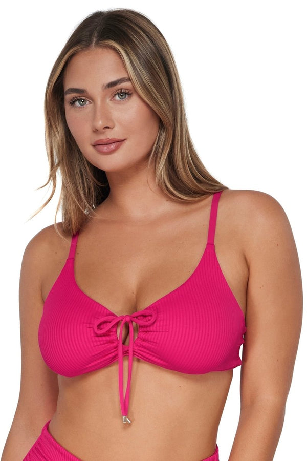 SUNSETS KAUAI KEYHOLE UNDERWIRE TOP - bikini tops - SUNSETS