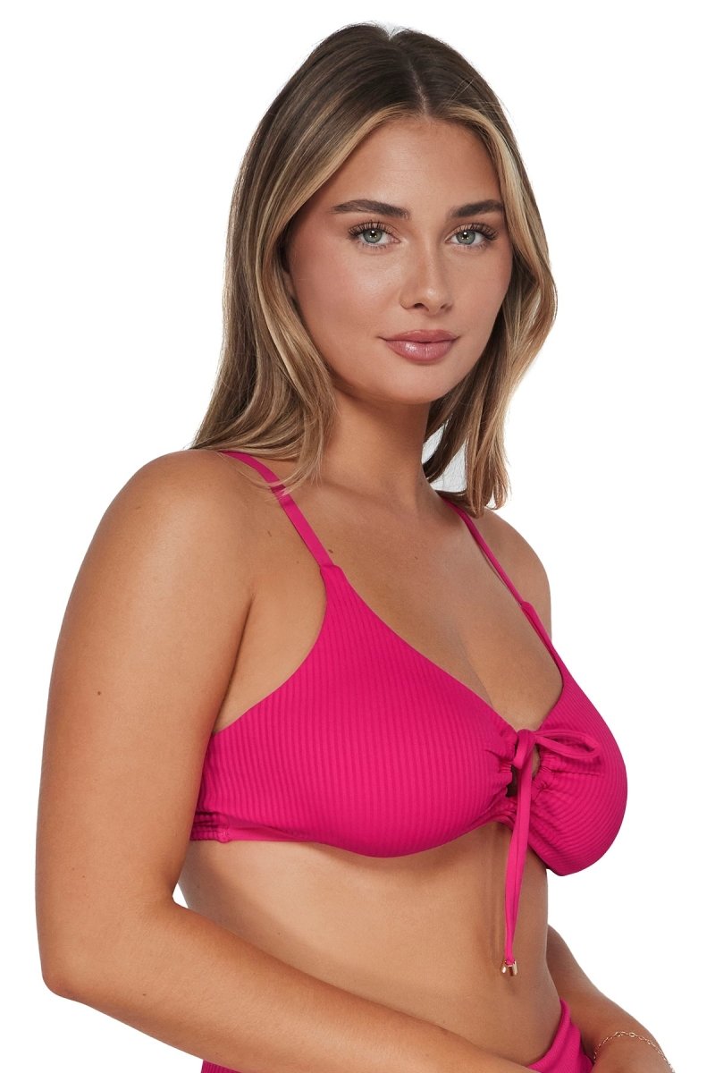 SUNSETS KAUAI KEYHOLE UNDERWIRE TOP - bikini tops - SUNSETS