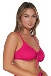 SUNSETS KAUAI KEYHOLE UNDERWIRE TOP - bikini tops - SUNSETS