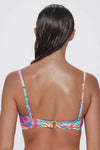 SUNSETS PRINTED LORETTA BANDEAU - bikini tops - SUNSETS