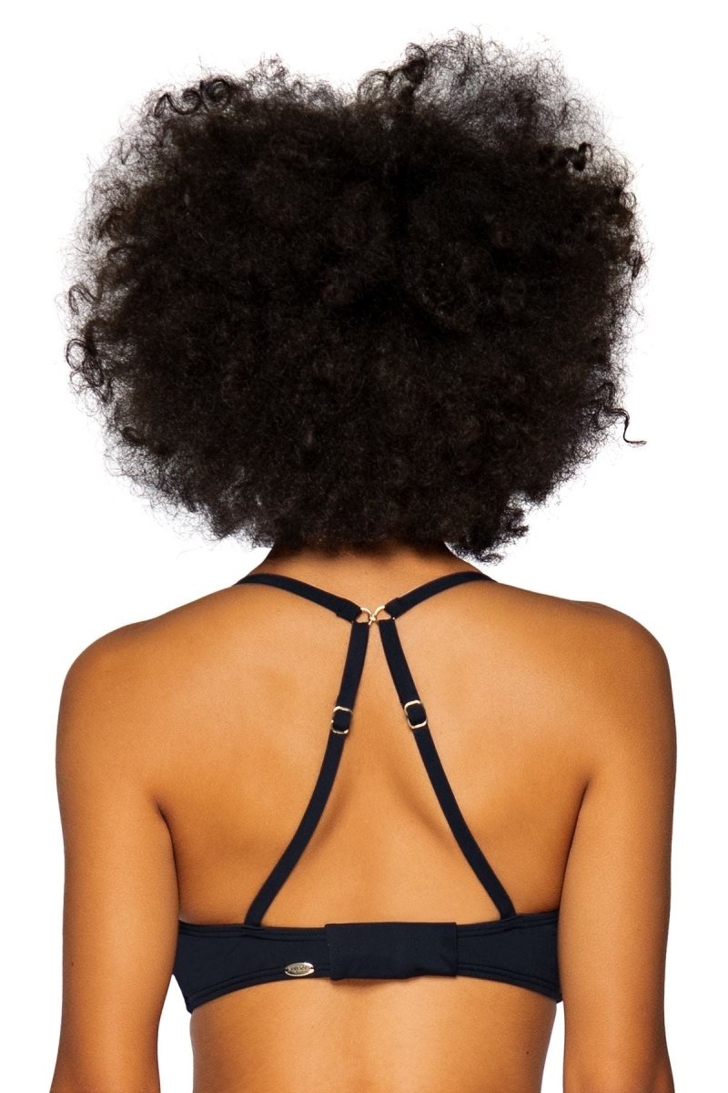 SUNSETS SOLIDS KAUAI KEYHOLE BIKINI TOP - LADIES SWIM - SUNSETS