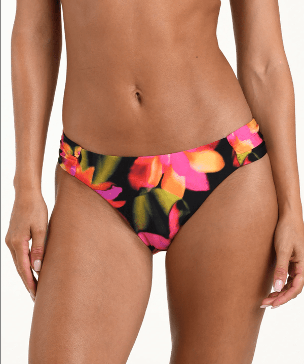 SUNSHINE 79 FLORESSENCE SHIRRED SIDE HIPSTER - bikini bottoms - SUNSHINE 79