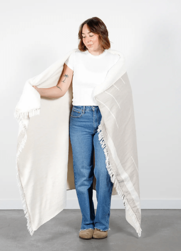 TOFINO TOWEL THE ALPS FLEECE THROW - ACCESSORIES - TOFINO TOWEL
